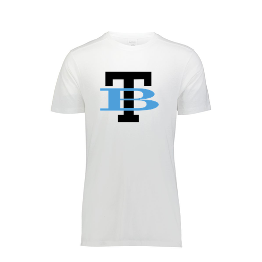 [FTSCUBWH-YS-LOGO1] Decker Youth Tri-Blend T-Shirt - Short Sleeve (Youth S, White, Logo 1)