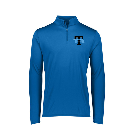 [FTLQFLRY-FAXS-LOGO1] Decker Women's Flex-Lite 1/4 Zip Shirt (Female Adult XS, Royal, Logo 1)