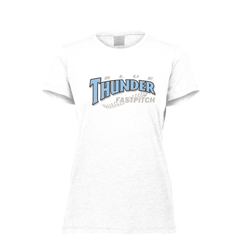 [FTSCUBWH-FAXS-LOGO2] Decker Women's Tri-Blend T-Shirt - Short Sleeve (Female Adult XS, White, Logo 2)