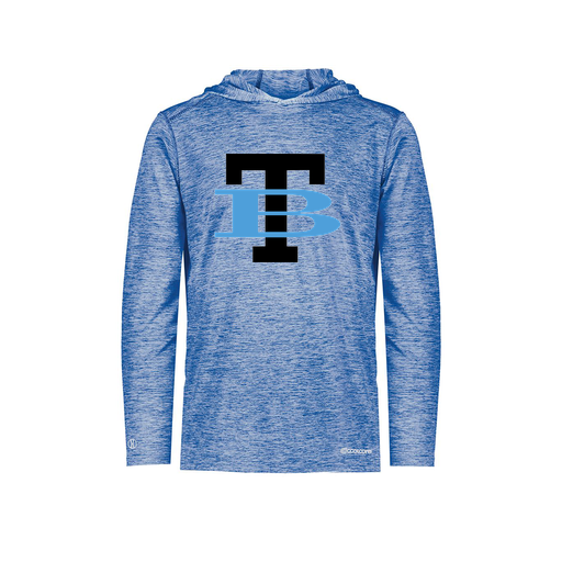 [FOLHCGRY-AS-LOGO1] Decker Men's Charge Hoodie (Adult S, Royal, Logo 1)